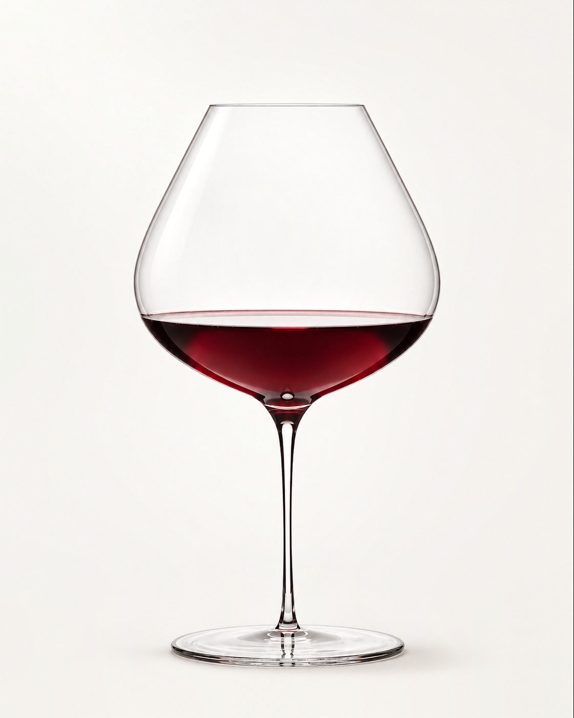 le Septentrional wine glass with red wine